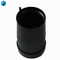 PPの黒い部品の習慣のプラスチック収容の円柱エンクロージャ